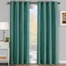 Galleria Room-Darkening Thermal Curtain Panels Tonal Stripe (Single)-Royal Tradition-54 x 84" Panel-Blue-Egyptian Linens