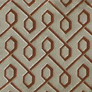 Empress Embroidered 110Wx90L Curtains With Grommet Top Jacquard Drapes (Set of 2)-Royal Hotel Bedding-Egyptian Linens