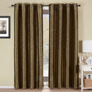 Geneva Lined Energy Saving Black-Out Grommet Curtain Panel Single-Royal Tradition-52 x 84" Panel-Coffee-Egyptian Linens