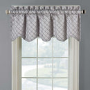Diamond Pintuck Lined Valance Scalloped Decorative 52"Wx19"L (Single)-Wholesale Beddings