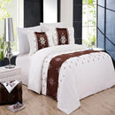 Eleanor Embroidered 3-Piece Duvet Cover Sets-Royal Tradition-Full/Queen-Egyptian Linens