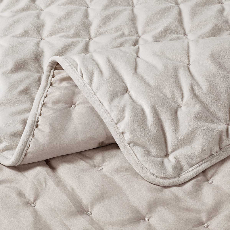 Fluffy Velvet Coverlet Set-Wholesale Beddings