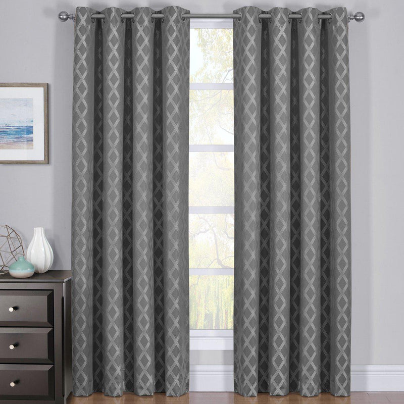 Gray Rosaline Curtain image