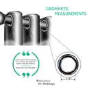 Periwinkle Meridian Room-Darkening Thermal Insulated Curtain Pair (Set of 2 Panels)-Royal Tradition-Egyptian Linens