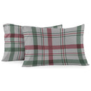 Heavyweight Printed Flannel Sheets 170GSM - Dessines Plaid-Egyptian Linens