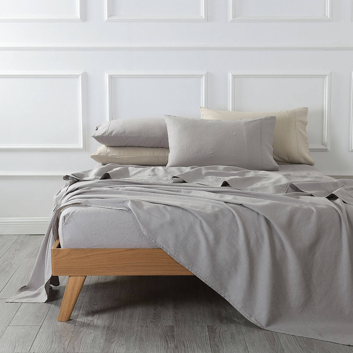 Linen Sheet Set 15” Deep Pocket - 150GSM Pre-Washed