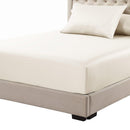 Olympic Queen Size Fitted Sheet Only - 100% Bamboo Viscose-Wholesale Beddings