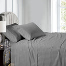 Damask Striped 600 Thread Count Sheet Set