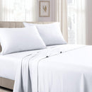 Split Adjustable Dual King Sheets - Solid 300 Thread count