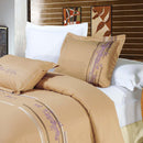 Cecilia Cotton Embroidered Duvet Cover Sets-Royal Tradition-Standard Shams (Pair)-Egyptian Linens
